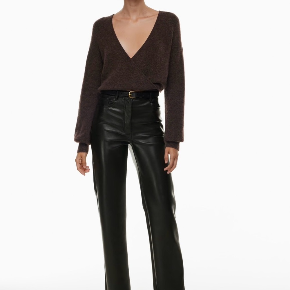 Aritzia Wilfred The Melina Pant (Black / 4)